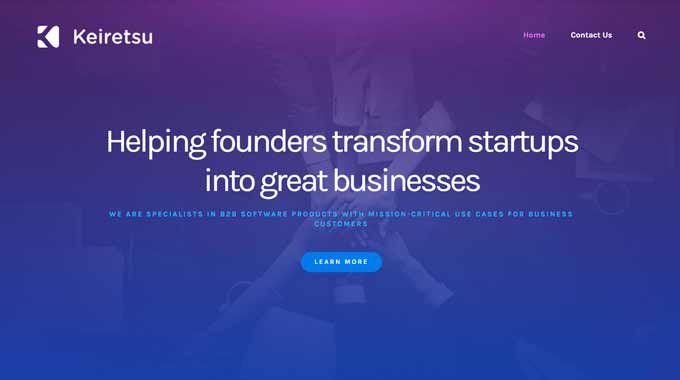 Visite o site no link https://keiretsusoftware.com